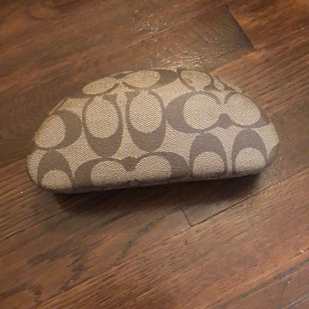 Empty sunglasses case